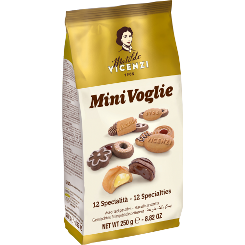 Vicenzi Mini Voglie Assorted Pastries 250G