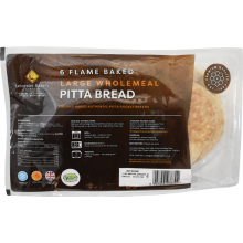 Leicester Bakery 6 Wholemeal Pitta Breads