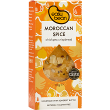 Easy Bean Moroccan Spice - Chickpea Crispbread 110G