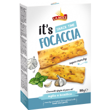 La Mole Focaccia - Garlic & Basil 100G