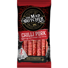 The Mad Butcher Chilli Pork Salami Snack 70G