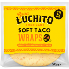 Gran Luchito Soft Tacos Wheat Tortillas 300g