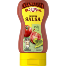 Old El Paso Mild Chunky Salsa - Squeezy 238G