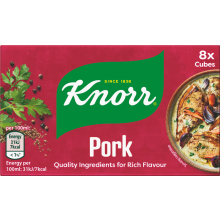 Knorr Stock Cubes - Pork 80G