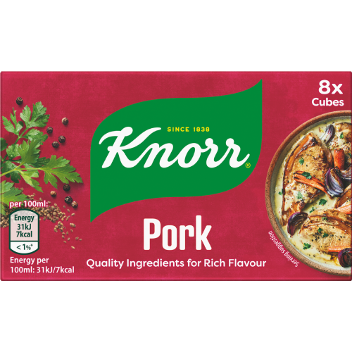 Knorr Knorr Stock Cubes - Pork 80G