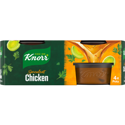 Knorr Knorr 4X Stock Pot - Chicken 112G