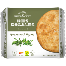Ines Rosales Savoury Olive Oil Tortas With Rosemary & Thyme 120G