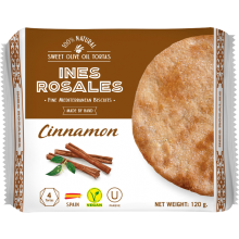 Ines Rosales Sweet Olive Oil Tortas With Cinnamon 120G