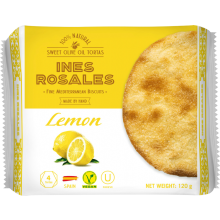 Ines Rosales Sweet Olive Oil Tortas With Lemon 120G