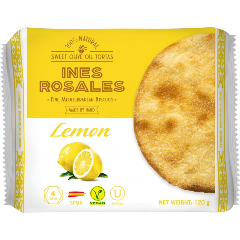 Ines De La Fressange Ines Rosales Sweet Olive Oil Tortas With Lemon 120G