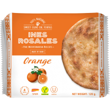 Ines Rosales Sweet Olive Oil Tortas With Orange 120G