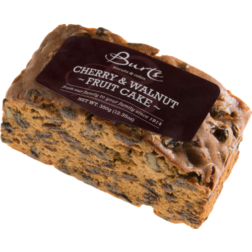 Burts The Bakers Cherry & Walnut Fruit Cake 350G