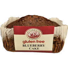 Riverbank Bakery Gluten Free Blueberry Cake