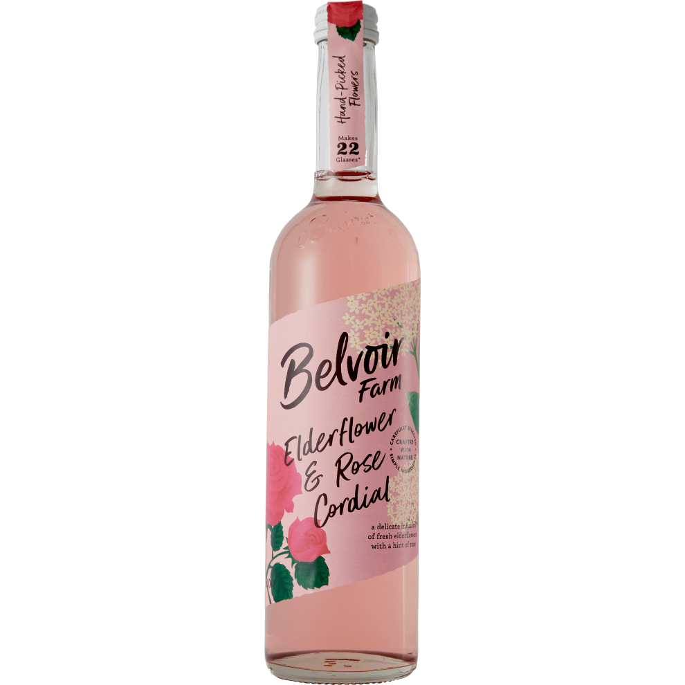 Belvoir Elderflower & Rose Cordial 50Cl