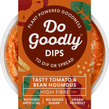Do Goodly Dips Tasty Tomato & Bean Houmous 150G