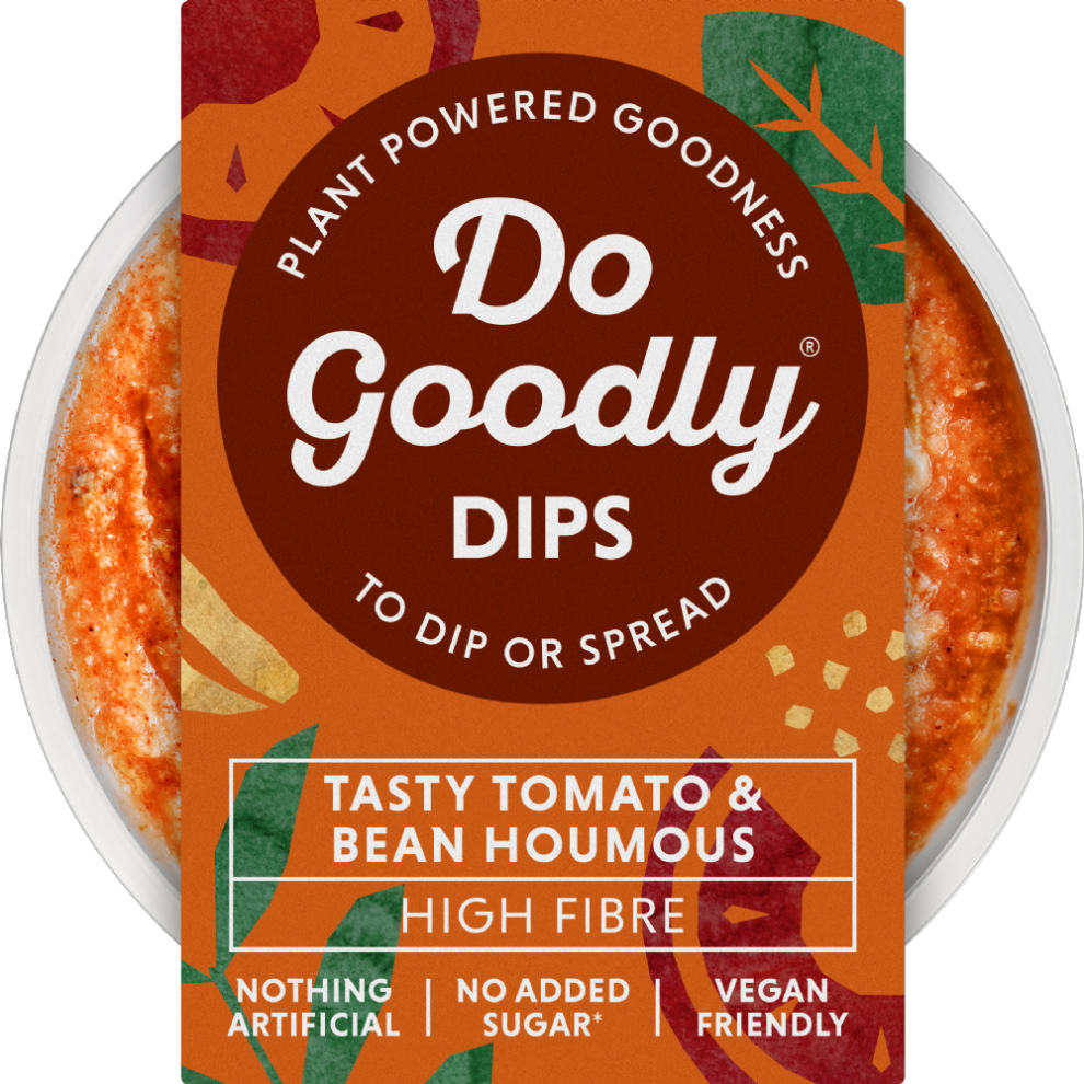 Walkers Do Goodly Dips Tasty Tomato & Bean Houmous 150G