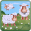 Grandma Wild's Embossed Spring Lamb Tin - Choc Chip Clotted Cream Shortbread Biscuits 160G 1
