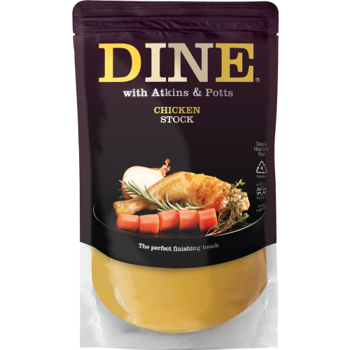 Atkins & Potts Chicken Stock 350G