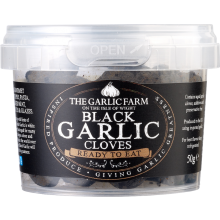 The Garlic Farm Black Garlic Cloves - Ready To Eat 50G