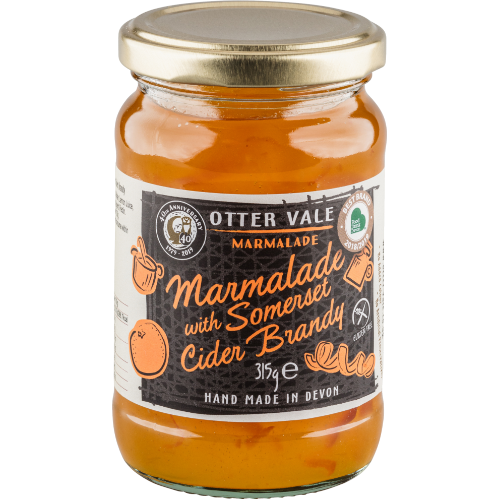 Otter-Barry Otter Vale Marmalade With Somerset Cider Brandy 315G
