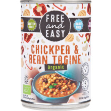 Free And Easy Organic Chickpea & Bean Tagine 400G