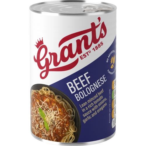 Grant's Beef Bolognese 392G