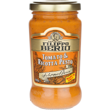 Filippo Berio Tomato & Ricotta Pesto 190G