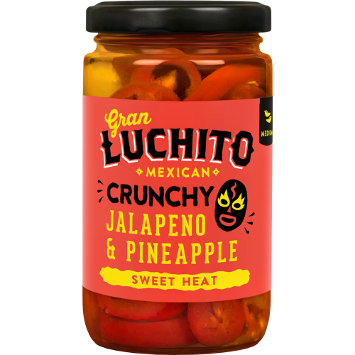 Gran Luchito Crunchy Jalapeño & Pineapple 215g