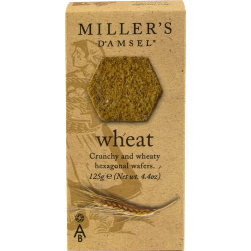 Border Artisan Biscuits Miller's Damsel Wheat Wafers 125G
