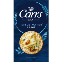 Carr's Table Water Biscuits - Large 200G