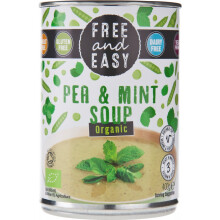 Free And Easy Organic Pea & Mint Soup 400G