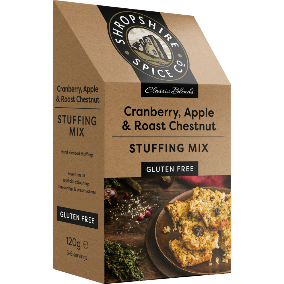 Shropshire Spice So Simple Swahili African Curry Spice Blend (40G) Shropshire Spice Co. Gluten Free Cranberry, Apple & Chestnut Stuffing 120G