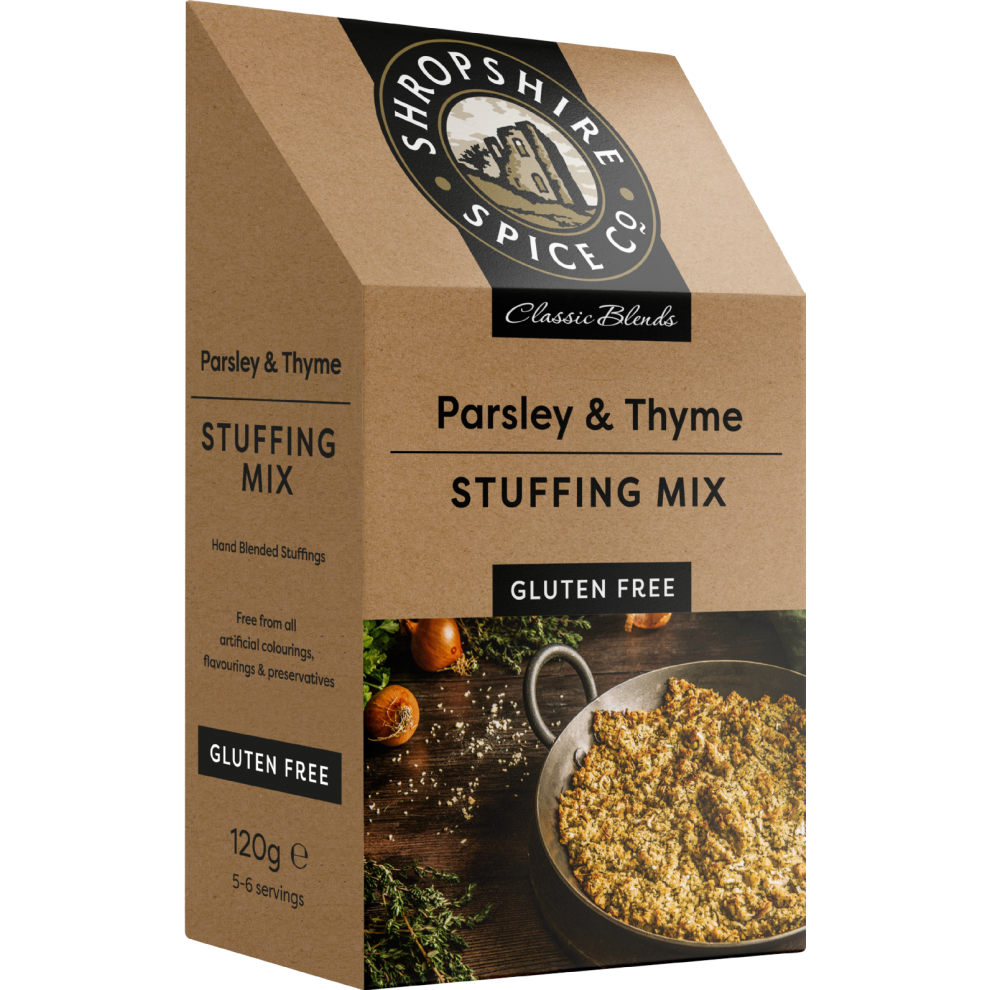 Shropshire Spice So Simple Swahili African Curry Spice Blend (40G) Shropshire Spice Co. Gluten Free Parsley & Thyme Stuffing 120G