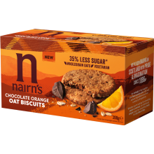 Nairn's Chocolate Orange Oat Biscuits 200G