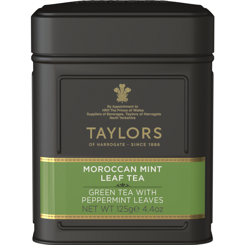 Taylors Of Harrogate Moroccan Mint Leaf Tea - Caddy 125G