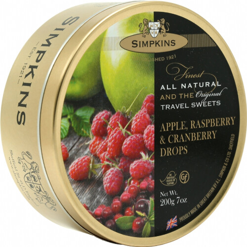 Simpkins Simpkins Travel Sweets - Apple, Raspberry & Cranberry 200G
