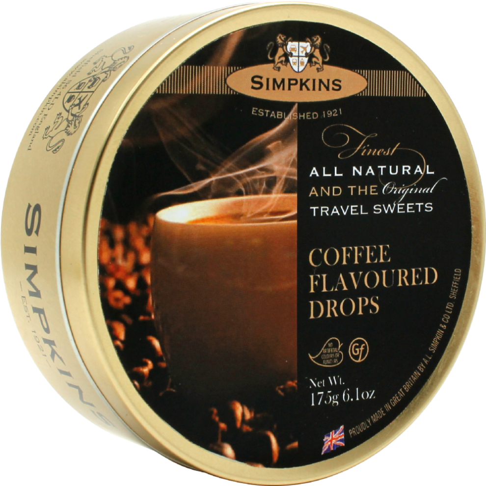 Simpkins Travel Sweets - Coffee Flavoured 175G