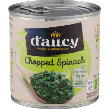 D'Aucy Chopped Spinach 395G