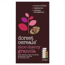 Dorset Cereals Choc Cherry Granola 450G