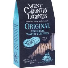 West Country Legends Original Cocktail Water Biscuits 100G