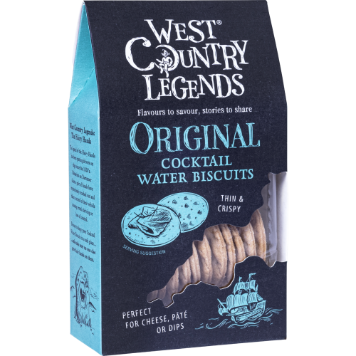 West Country Legends Original Cocktail Water Biscuits 100G