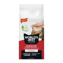World's Best Cat Litter 28lb,Multiple Cat Unscented, 12.7 kg (Pack of 1)