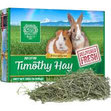Small Pet Select 2nd Cutting Timothy Hay for Rabbit, Guinea Pig, Bunny, Chinchilla and Other Small Animals, Premium Natural Hay Grown in The US, Perfe