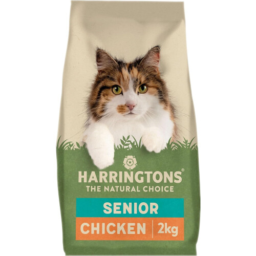 Harringtons Harringtons Cat Senior Chicken - 4x2kg