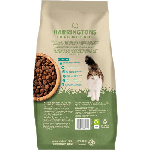 Harringtons Harringtons Cat Senior Chicken - 4x2kg 2
