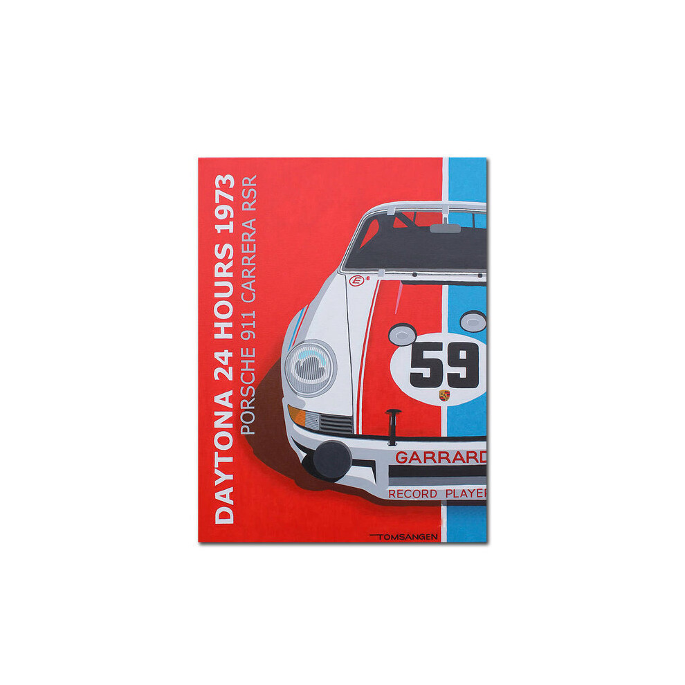 (E-30x40cm Sans cadre) 24 Heures du Mans Photos Impression sur toile Sport automobile extrême Peinture