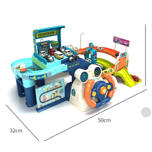 Sosuy Set Di Costruzione Montagne Russe – 3238 Pezzi Con Binario Elettrico Motorizzato – Giocattolo STEM Per Bambini E Adolescenti
