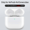 For Apple AirPods 4 Charging Case Bluetooth Earphone USB-C Port Wireless Charging Box 3