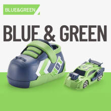 (Vert) Jouets créatifs de voiture catapulte. Voiture de course éjectable, chaussures de course éjectables,