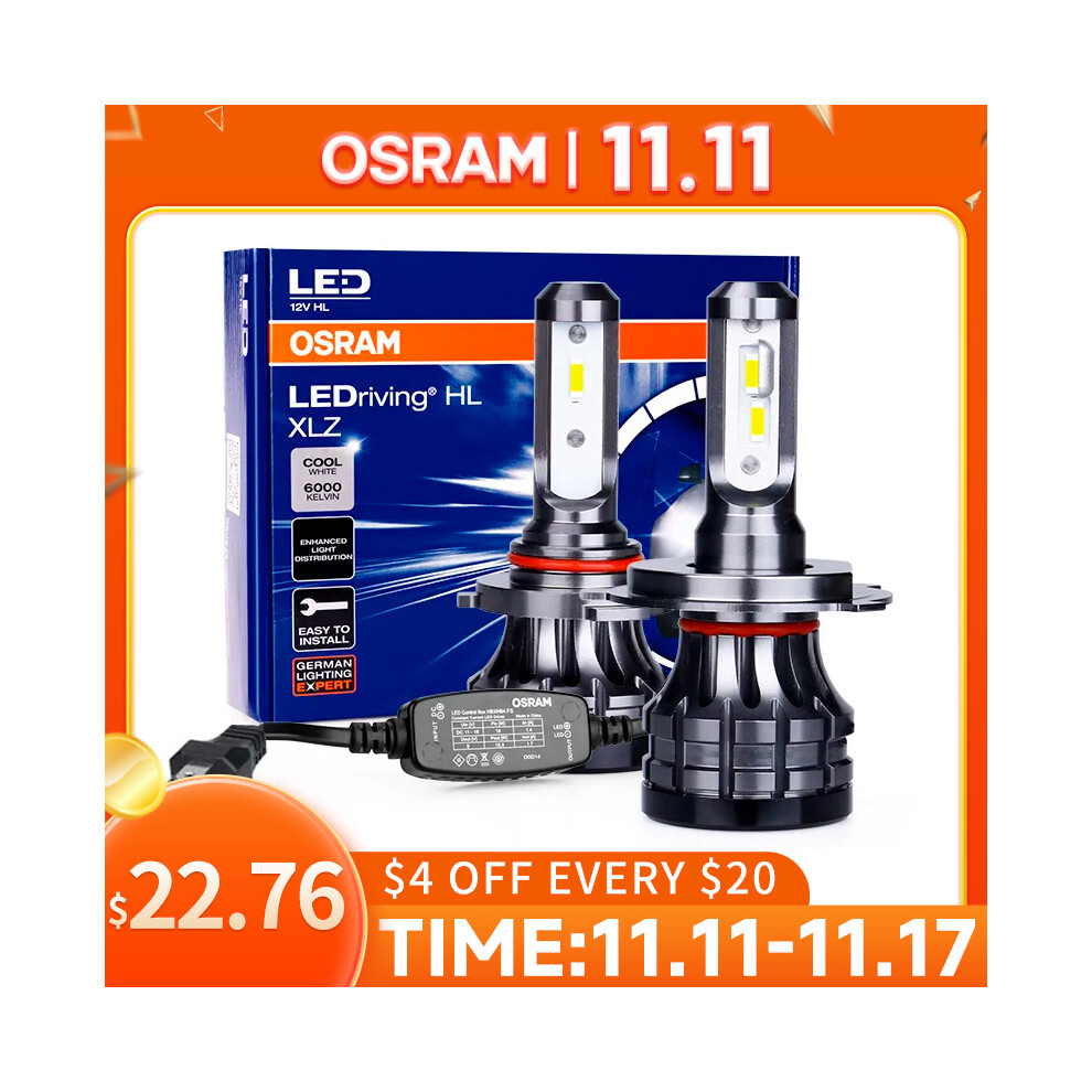 (9005/HB3-2 Pcs)OSRAM Original Auto H7 H4 Led Car Headlight Bulbs 9012 HIR2 Lamp HB2 9003 H1 9005 9006 HB4 HB3 H11 H8 Fog